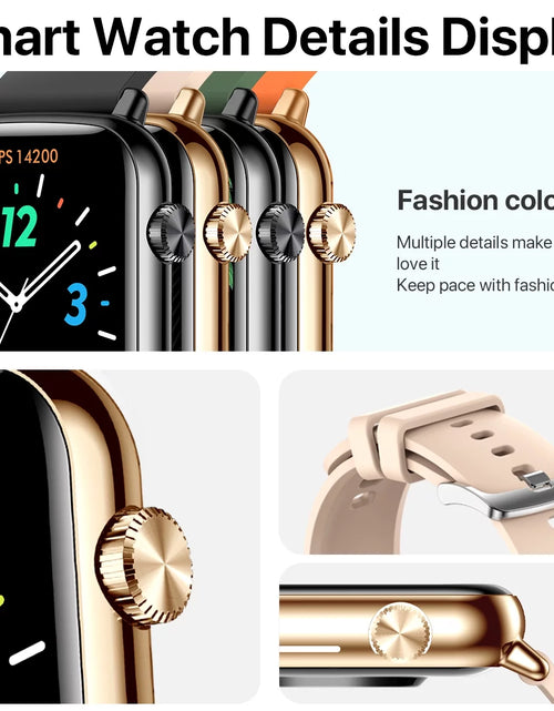 Load image into Gallery viewer, Relojes Inteligentes Para Hombre/Mujeres (Responder/Hacer Llamadas), Reloj Deportivo De Moda, Rosa
