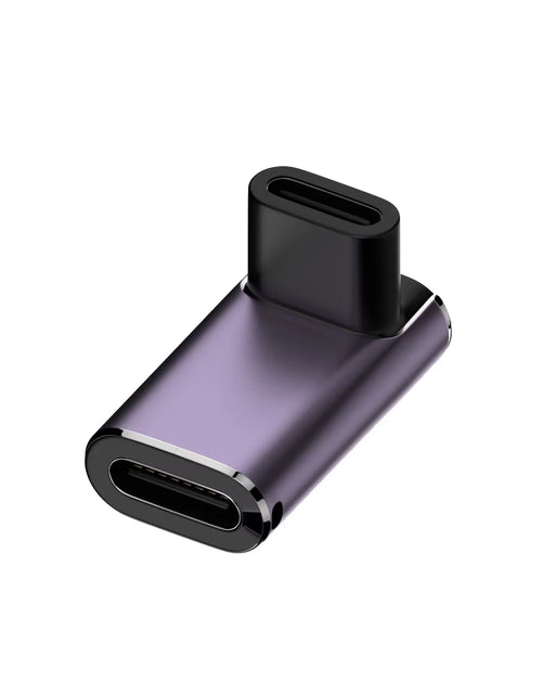 Load image into Gallery viewer, USB 4.0 PD 240W 8K 60Hz Charger Connector for Macbook 40Gbps High Speed USB C OTG U-Shape Straight Angle Male to Female Adapter
