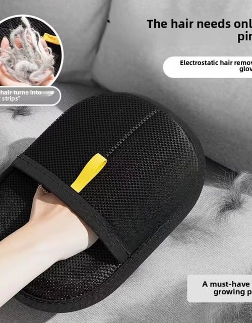 Load image into Gallery viewer, FurGone Duo Gloves – Double-Sided Electrostatic Pet Hair Removal &amp; Grooming Gloves
