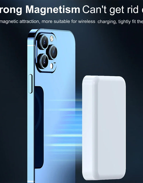 Load image into Gallery viewer, Wireless Portable Charger Mini Magnetic 5000Mah/10,000Mah Mobile Power for Iphone 15/14/13/12/Mini/Pro/Pro M Ax-Gray
