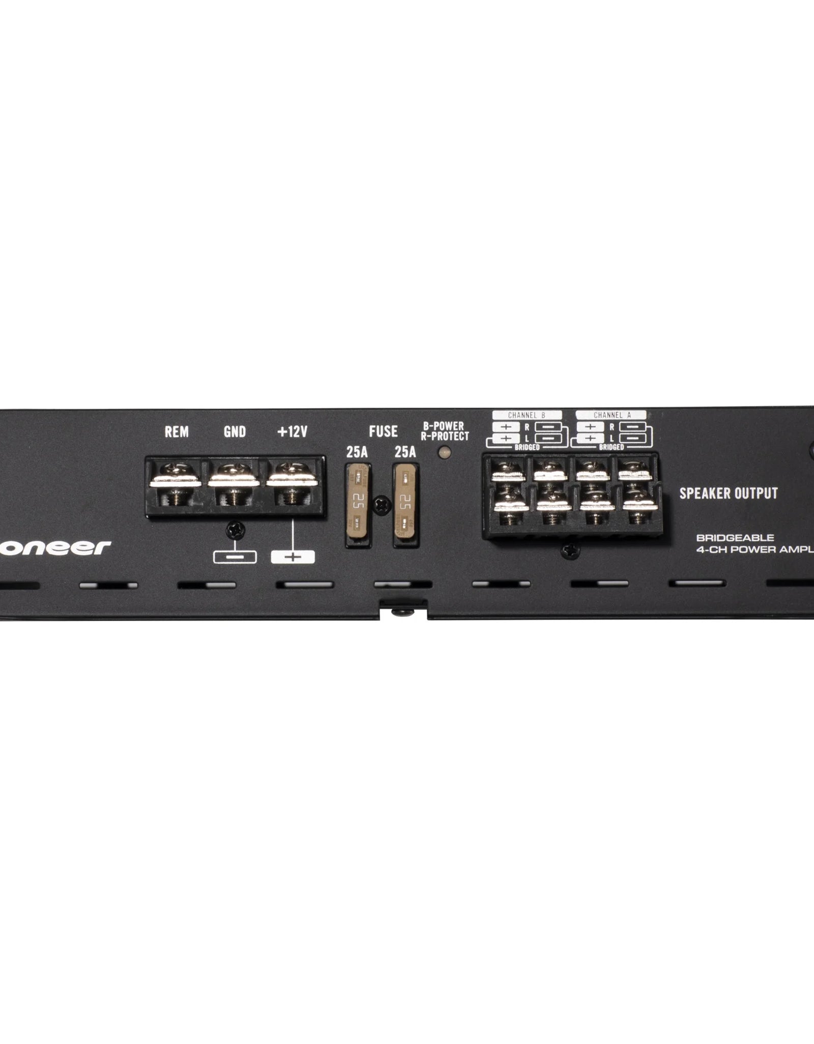 GM-E360X4 4-Channel - Class AB, 1000W Max Power - Bridgeable Amplifier