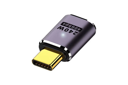 USB 4.0 PD 240W 8K 60Hz Charger Connector for Macbook 40Gbps High Speed USB C OTG U-Shape Straight Angle Male to Female Adapter