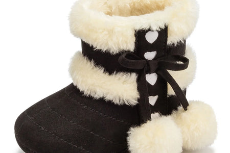 Botas Cálidas De Nieve Para Bebés Niñas Y Niños, Botitas De Invierno Para Infantes, Zapatos Sin Cordones Para Recién Nacidos De 3-18 Meses