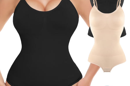 Shapewear Bodysuit for Women Tummy Control Body Shaper Snatched High Waist Body Suit