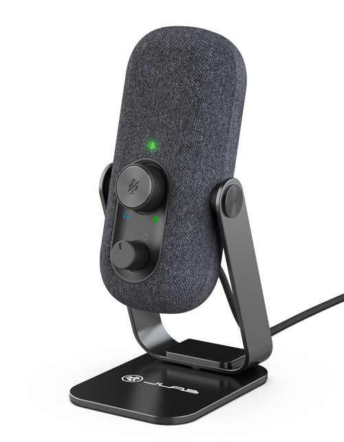 Load image into Gallery viewer, Audio GO Talk Micrófono De Escritorio USB / Condensadores Duales / Frecuencia De Muestreo De 96Khz/24Bit / Diseño Compacto / Grabaciones Y Transmisiones De Calidad De Estudio
