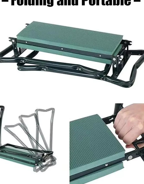 Load image into Gallery viewer, GardenMate Folding Kneeler &amp; Stool – Comfort &amp; Convenience for Every Gardener
