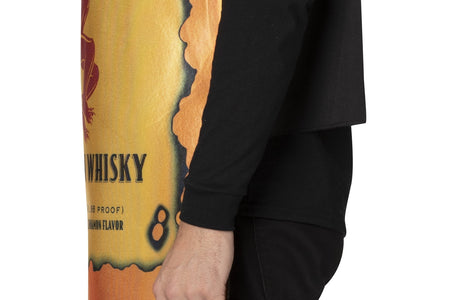 Fireball Botella Disfraz De Halloween Para Hombre Y Mujer Adulto Talla Única, Naranja