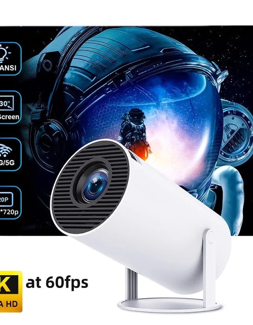 Load image into Gallery viewer, Mini HY300 Projector with Android 12 2GB RAM 16GB ROM WIFI 6, Max 4K, Bluetooth Video Projectors
