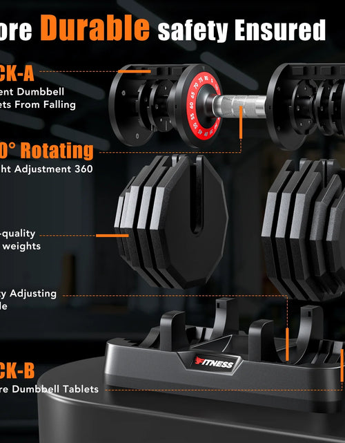 Load image into Gallery viewer, Juego De Mancuernas Ajustables De 160LB (80Lbs*2), 16 En 1 De Selección Rápida, Pesas Ajustables De 5-80Lbs Para Entrenamiento En Casa De Cuerpo Completo
