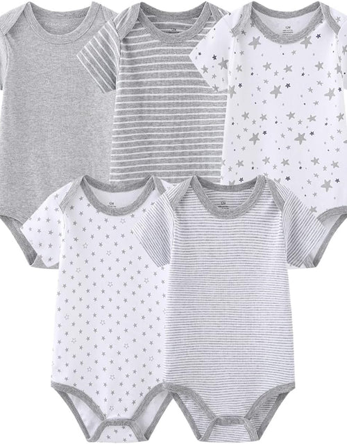 Load image into Gallery viewer, Newborn Baby Clothes Set Onesies Short Sleeve Baby Boy Pants Baby Girl Bodysuits Baby Layette Sets
