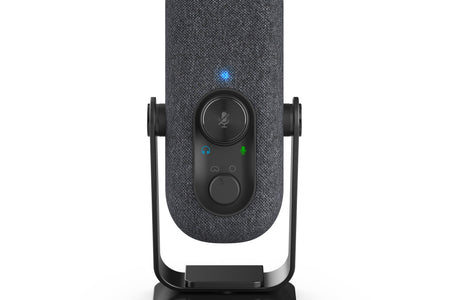 Audio GO Talk Micrófono De Escritorio USB / Condensadores Duales / Frecuencia De Muestreo De 96Khz/24Bit / Diseño Compacto / Grabaciones Y Transmisiones De Calidad De Estudio