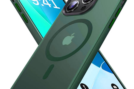 For Iphone 17 16 15 14 13 12 Pro Max Air Frost Case Mag Safe Shockproof Cover