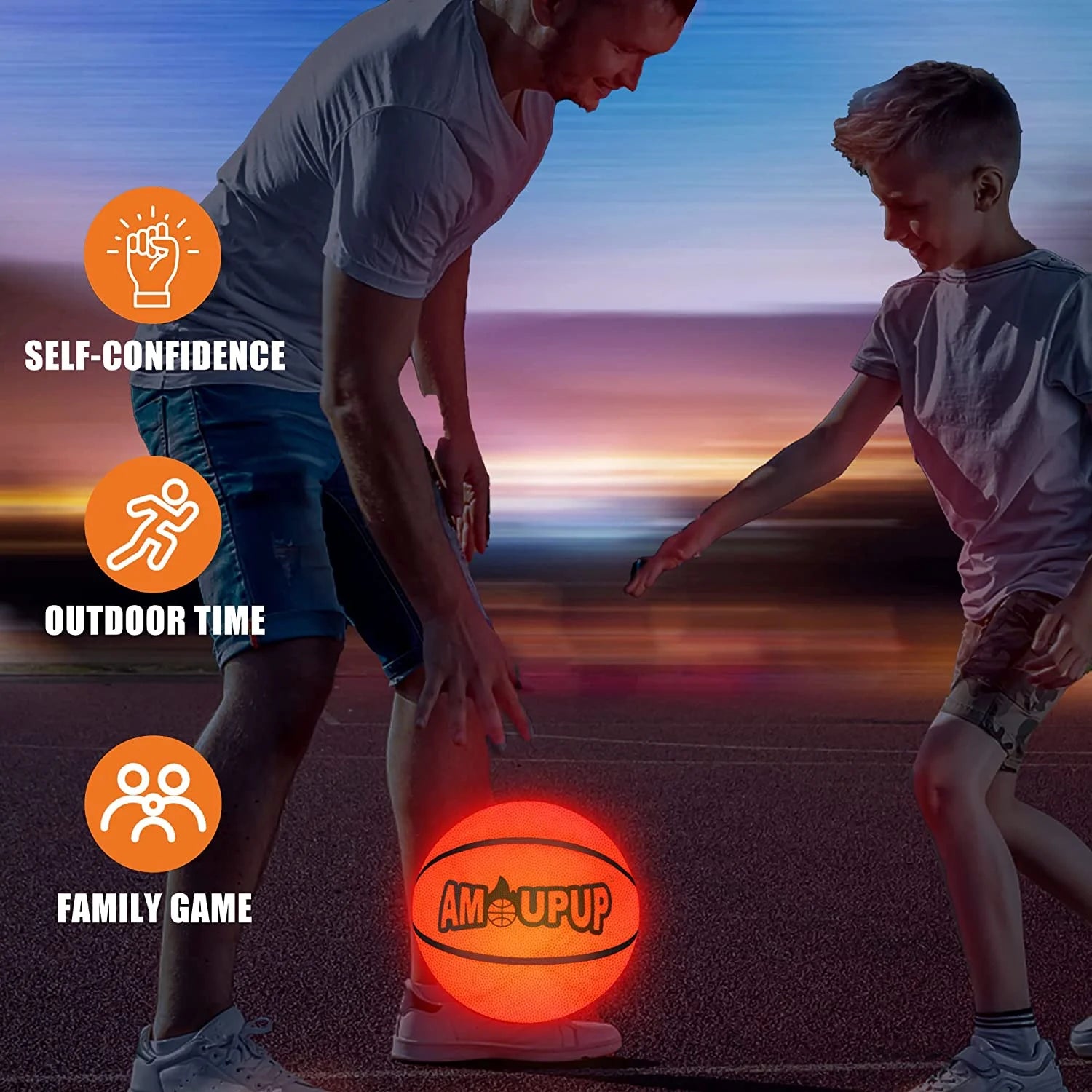 Brillan En La Oscuridad Regalos Deportivos De Baloncesto Iluminan Cosas Geniales De Baloncesto Led Con Luces Led Y Baterías Preinstaladas: Regalos Para Niños Buenas Ideas De Regalos Para Adolescentes, Niños Y Niñas