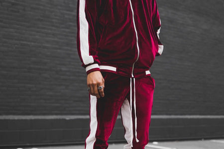 Conjunto Deportivo De Terciopelo Para Hombre, Conjunto Deportivo De Terciopelo Para Hombre 2023 2 Piezas Chaqueta De Invierno Cálida Con Zíper Completa Pantalones Deportivos Ropa Deportiva Conjunto Deportivo