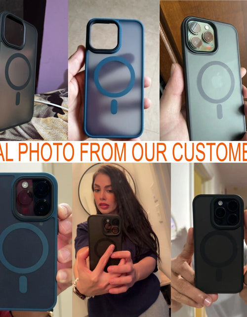 Load image into Gallery viewer, For Iphone 17 16 15 14 13 12 Pro Max Air Frost Case Mag Safe Shockproof Cover
