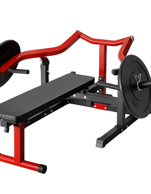 Load image into Gallery viewer, Máquina De Prensa De Pecho, Capacidad De 1250 Lbs Con Brazos Convergentes Independientes, Banco De Fitness Ajustable De Inclinación Plana Para Gimnasio En Casa
