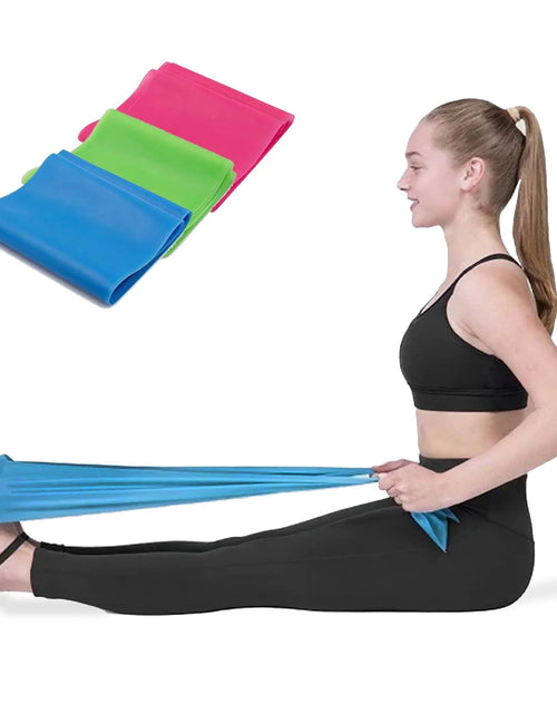 Load image into Gallery viewer, Resistance Bands Physical Therapy Exercise Bands Set of 3 Workout Bands by
